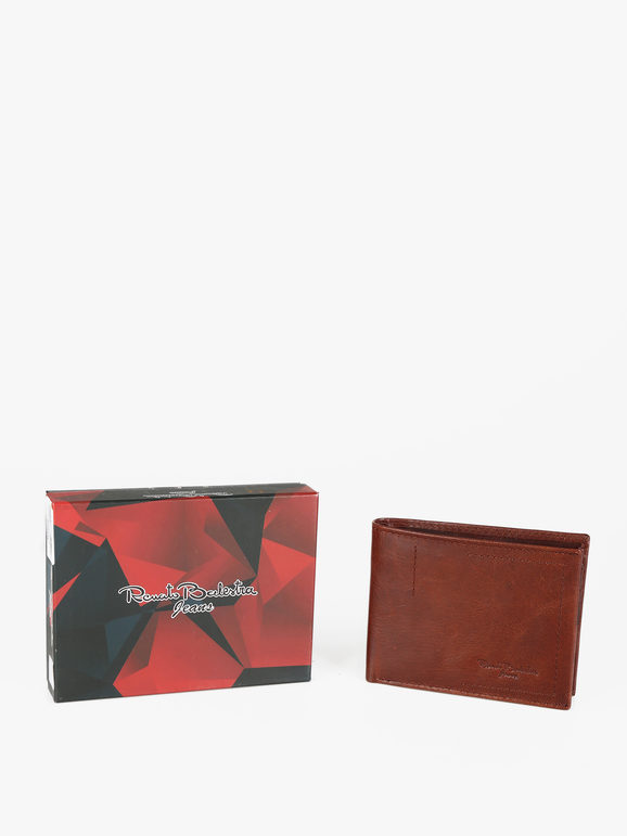 Leather men's wallet
