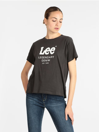 Legendary Denim Tee  T-shirt donna manica corta con scritta