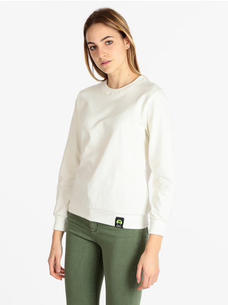 Leichtes Damen-Sweatshirt mit Rundhalsausschnitt