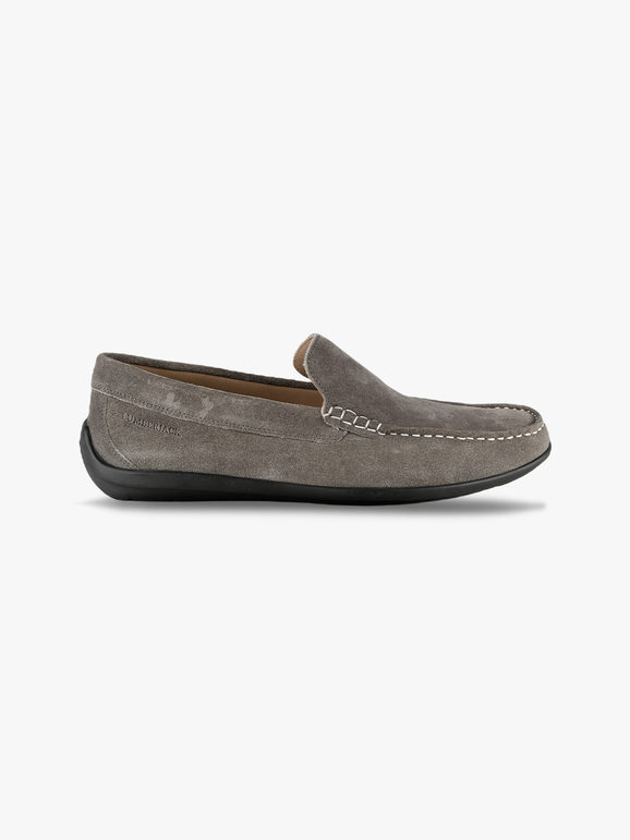 LEMAN Men's leather loafers