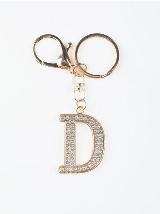 Letter D keychain