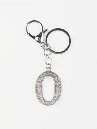 Letter O keychain
