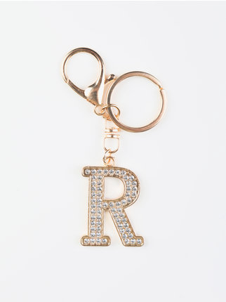 Letter R keychain