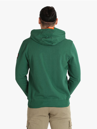 Lightweight men's hooded sweatshirt