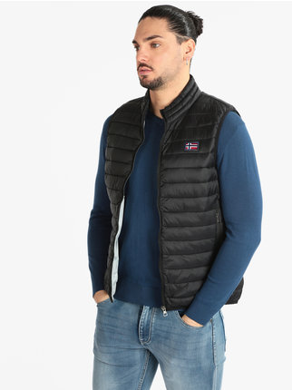 Lightweight sleeveless jacket for men