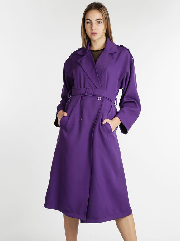 Lightweight women's long coat