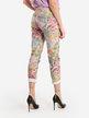 Lightweight women's trousers with floral print