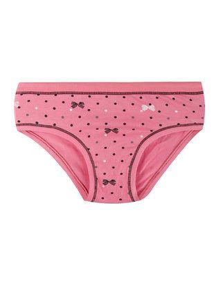 Little girl briefs with print