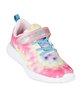 Little girl colored sport sneakers