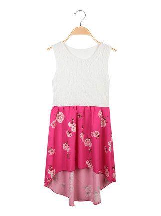Little girl dress with lace