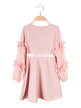 Little girl dress with long sleeves