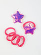 Little girl hair accessories, pack of 6