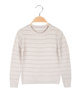 Little girl sweater with lurex