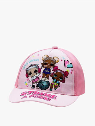 Little girl's cap with visor