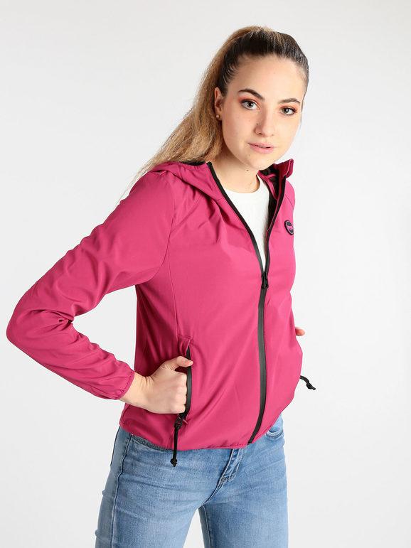 LODPE 215990  woman jacket with zip and hood