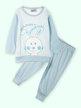 Long 2-piece baby pajamas in cotton