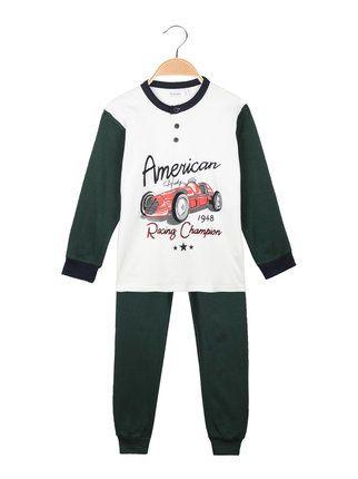 Long baby pajamas with buttons