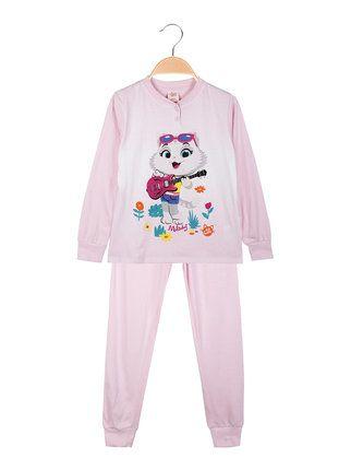long cotton pajamas for girls