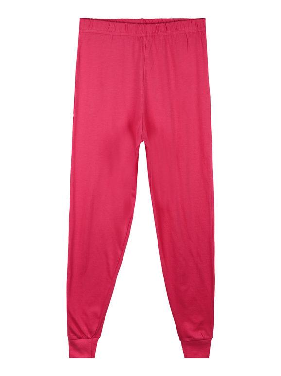 Long cotton pajamas for girls