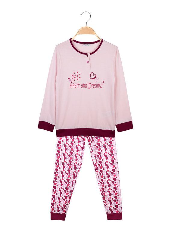 Long cotton pajamas with designs