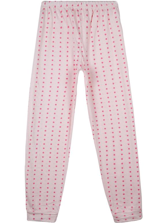 Long cotton pajamas with stars