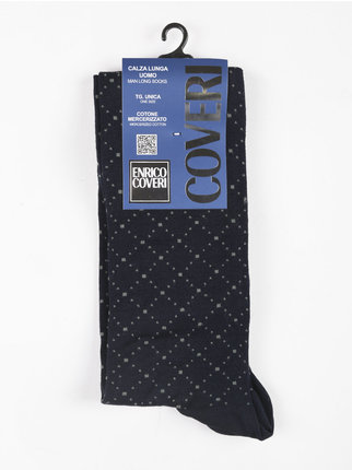 Long cotton socks for men