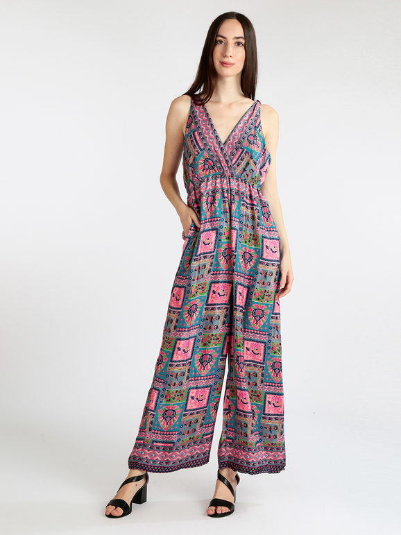 Global Desi Women Mustard & White Printed Basic Jumpsuit Price in India,  Full Specifications & Offers | DTashion.com