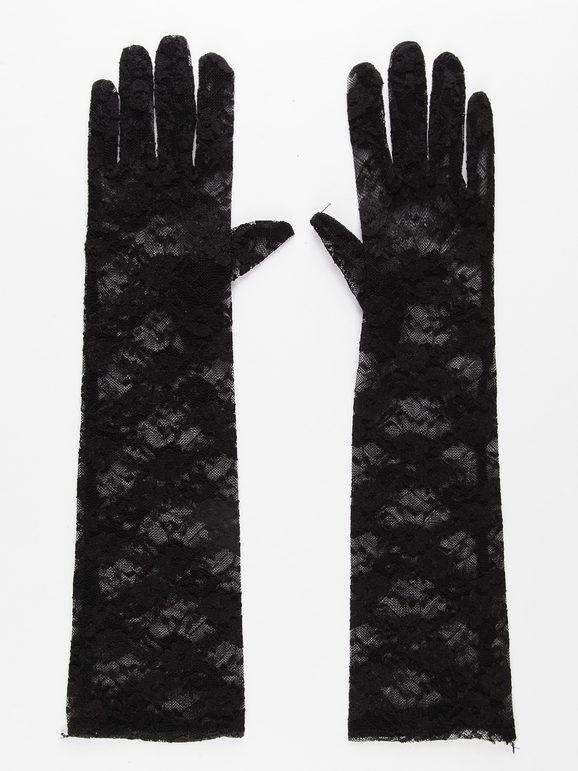 Long lace gloves
