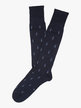 Long men's socks in lisle