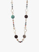 Long necklace with pendants