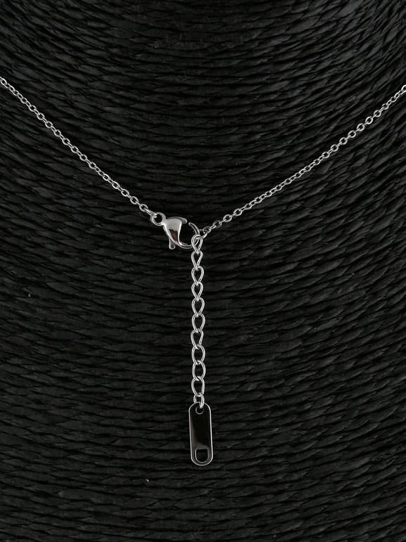 Long necklace with star pendants