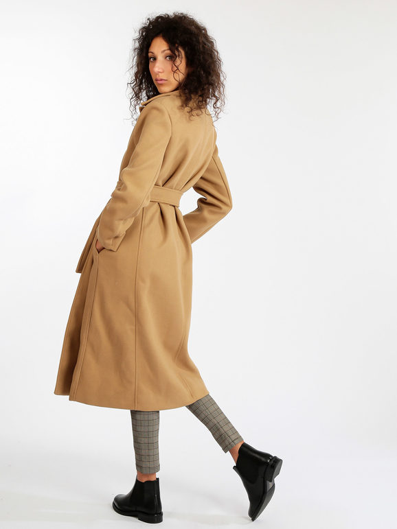 Long open woman coat