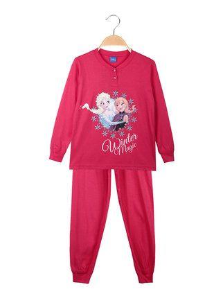 Long pajamas for girls Anna And Elsa