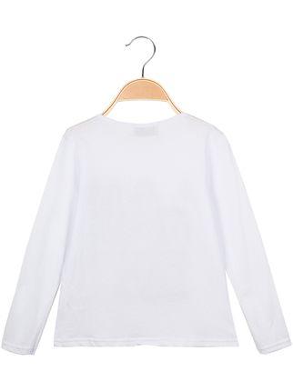 Long-sleeved shirt with lettering