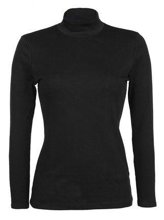 Long-sleeved turtleneck in warm cotton