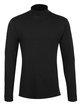 Turtleneck in warm cotton with long sleeves