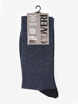 Long socks for men in warm cotton
