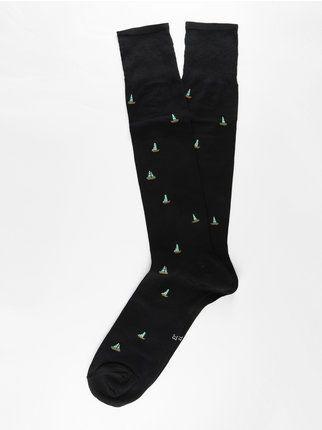 Long socks with prints