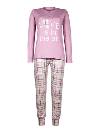 Long women's pajamas with writing