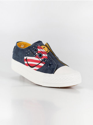 Low slip on sneakers for kids