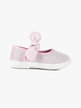 Lurex ballerina for girls with bow