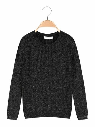 Lurex-Pullover für Mädchen