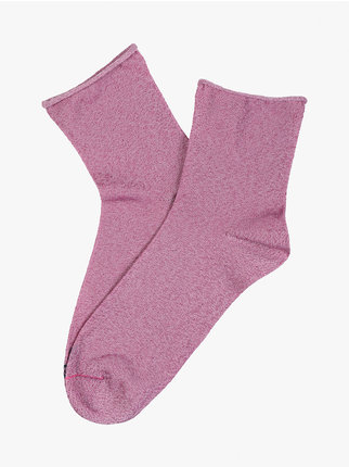 Lurex women's socks