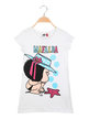 MAFALDA und SNOOPY  Kurzärmliges Maxi-T-Shirt für Mädchen mit Aufdruck