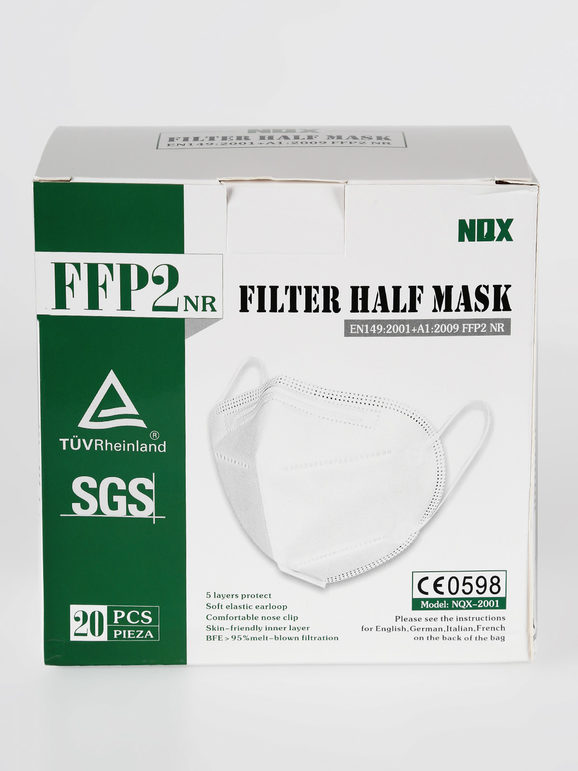 Masque de protection FFP2 NR  20 PIECES