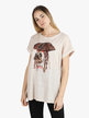 Maxi-T-Shirt für Damen mit Designdruck