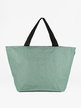 Maxi women's bag in two-tone fabric