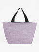 Maxi women's bag in two-tone fabric