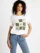Maxi women's t-shirt with prints