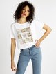 Maxi women's t-shirt with prints